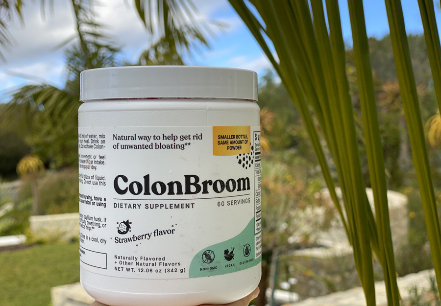 Colon Broom Dietary Supplement, Strawberry Flavor