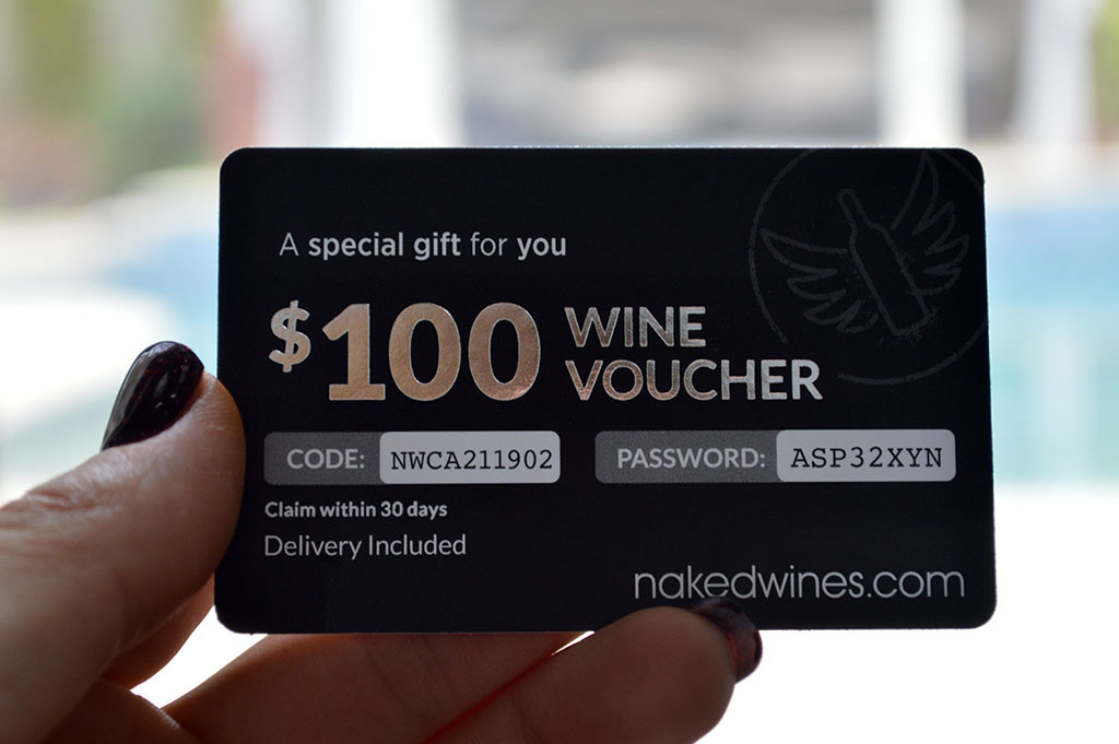 $100 Wine Coupon From Nakedwines.com at GlossyBox