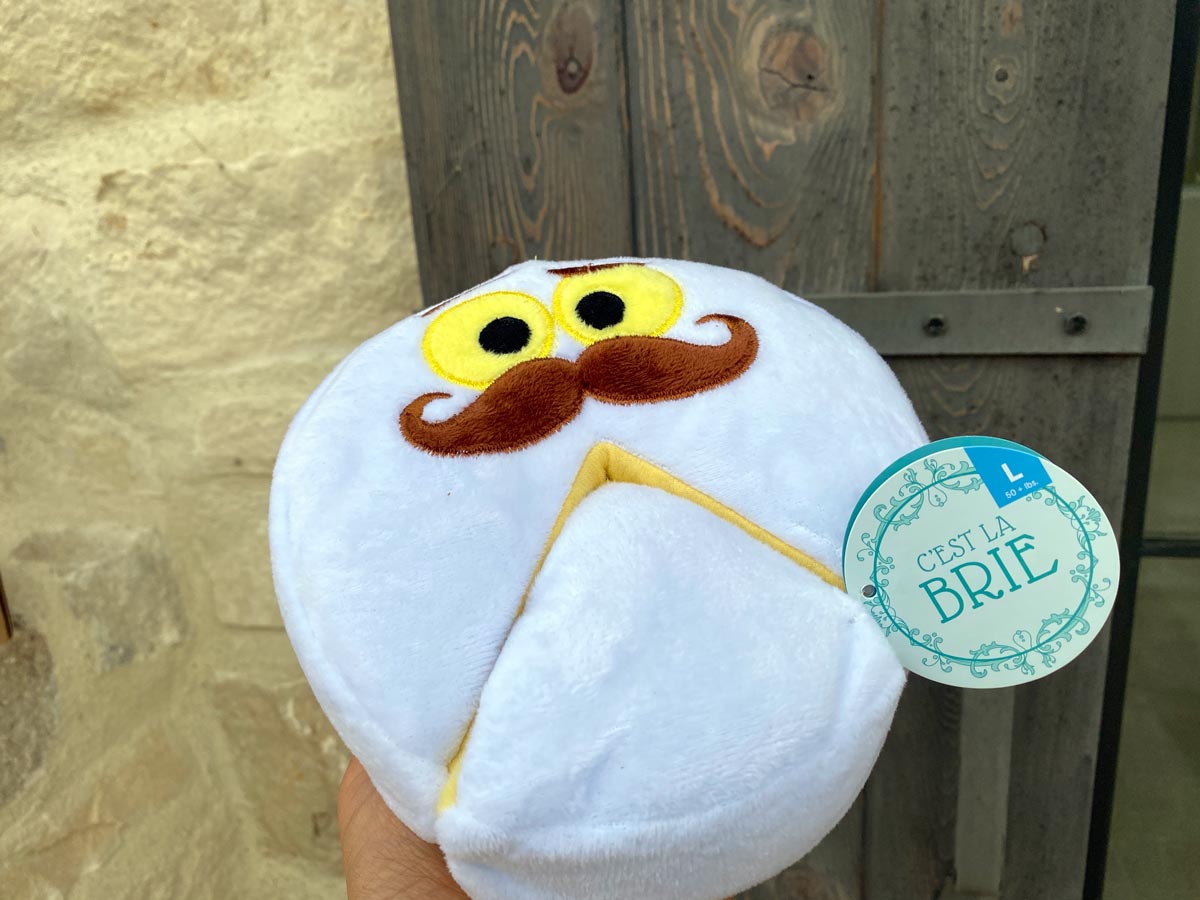 Barkbox Brie Cheese double toy