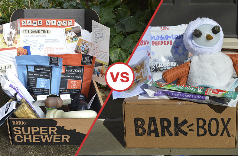 BarkBox vs Super Chewer