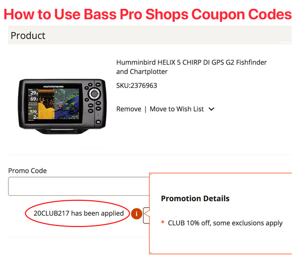Bass Pro Shops Coupon Code
