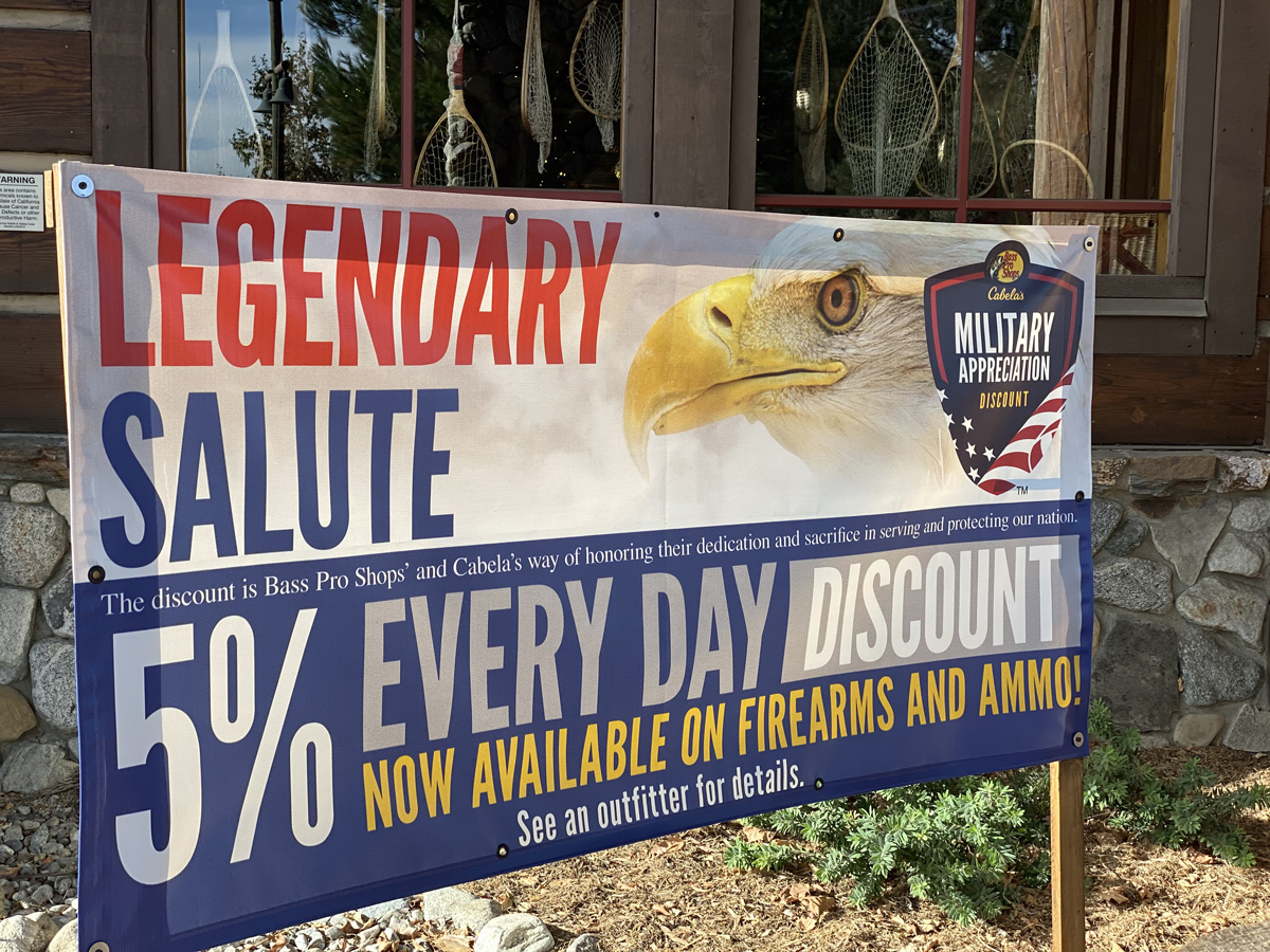 Bass Pro Shops Military Promotion