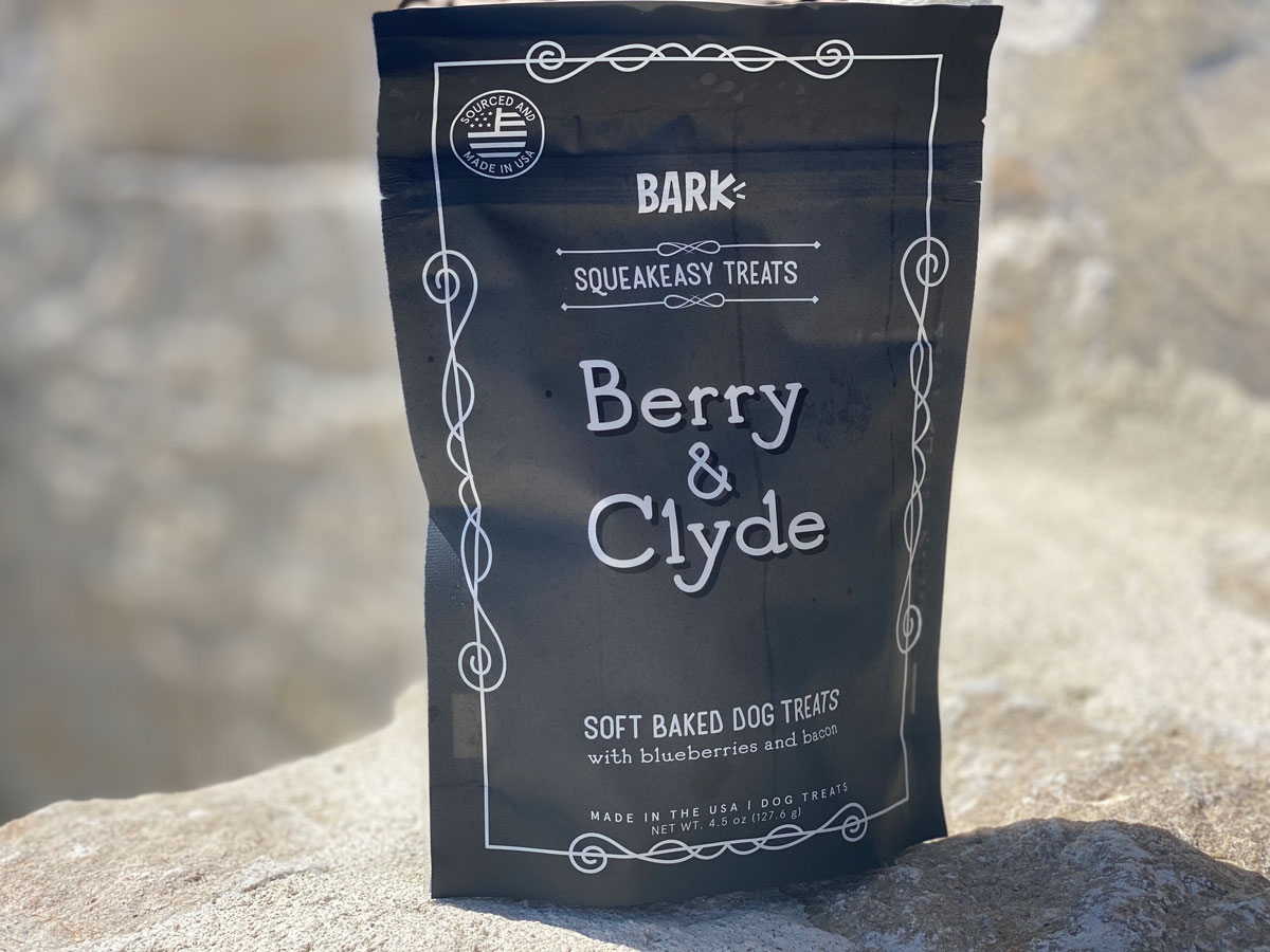 Berry and Clyde treats from BarkBox