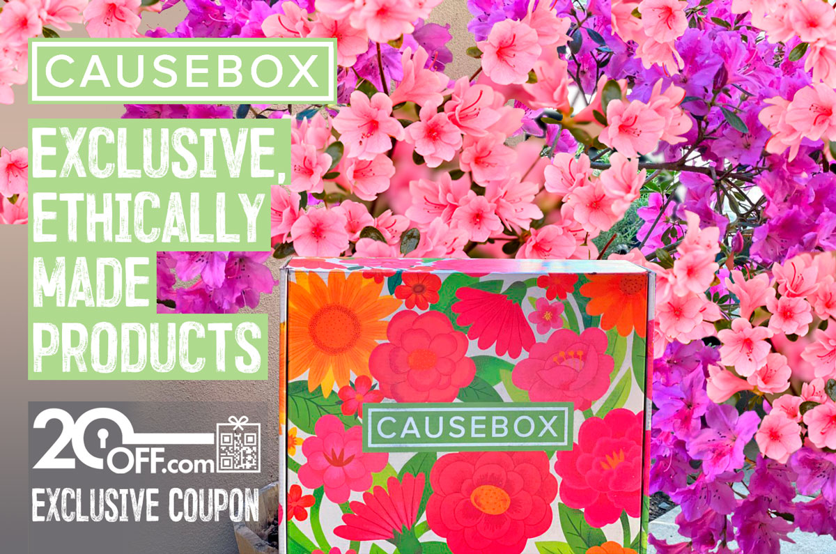 CauseBox Spring Welcome Box Coupon Codes