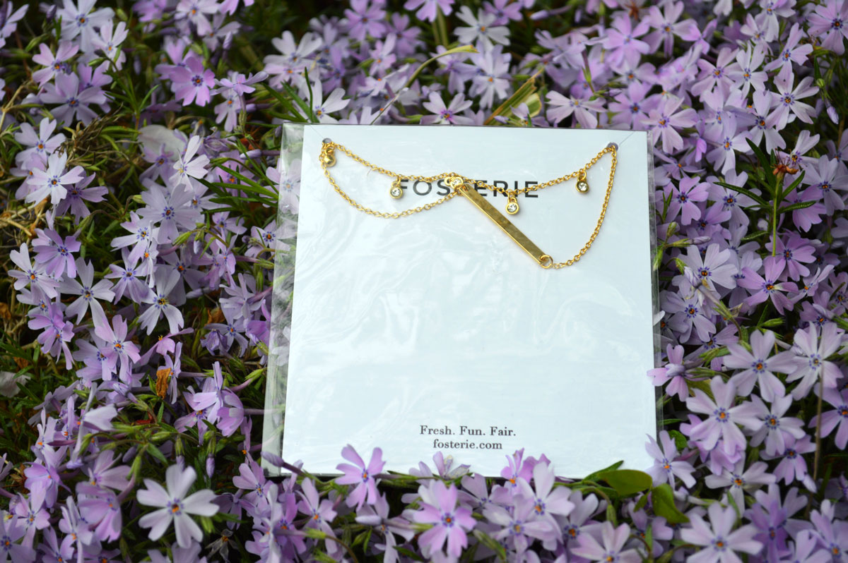 Causebox Fosterie Layered Gem Necklace