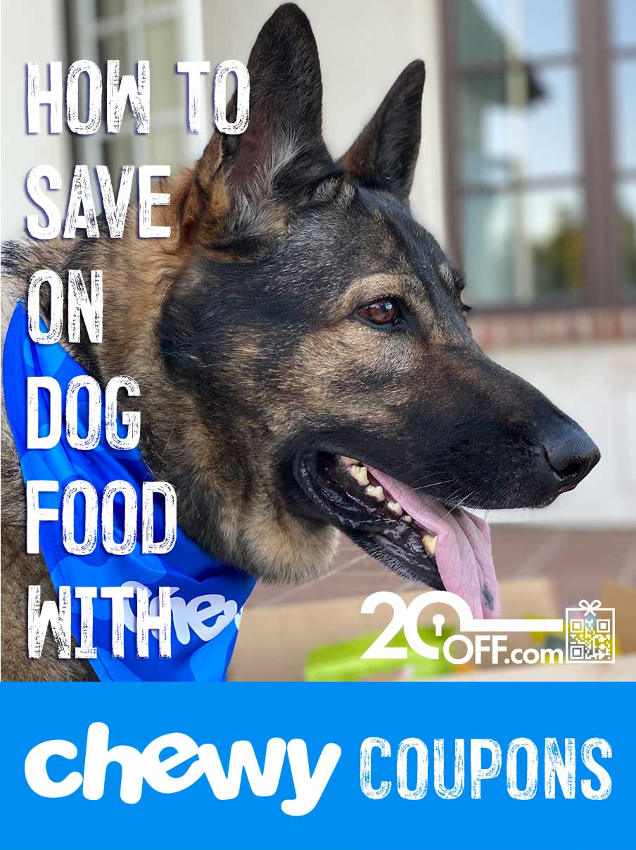 Chewy Dog Food Coupons 20off