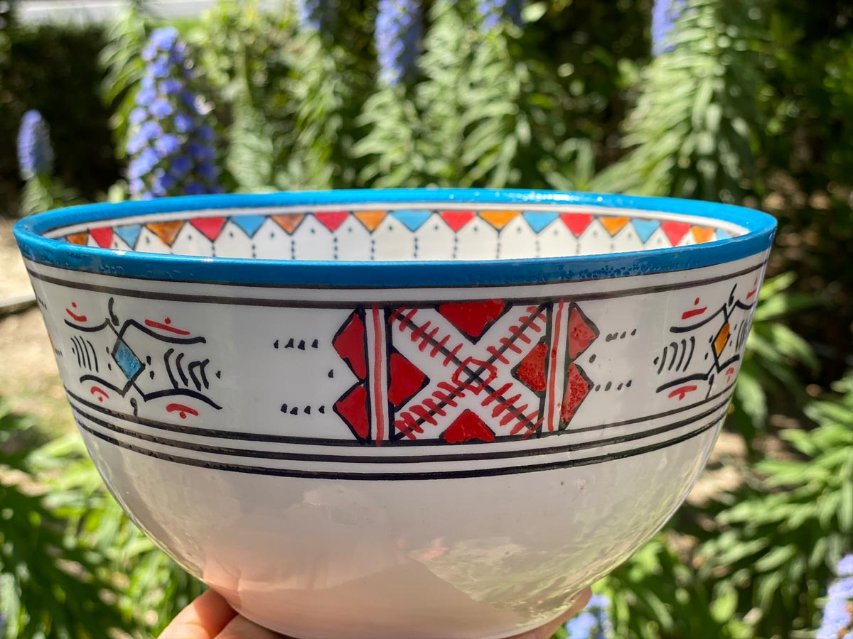 GlobeIn Berber bowl from Morocco