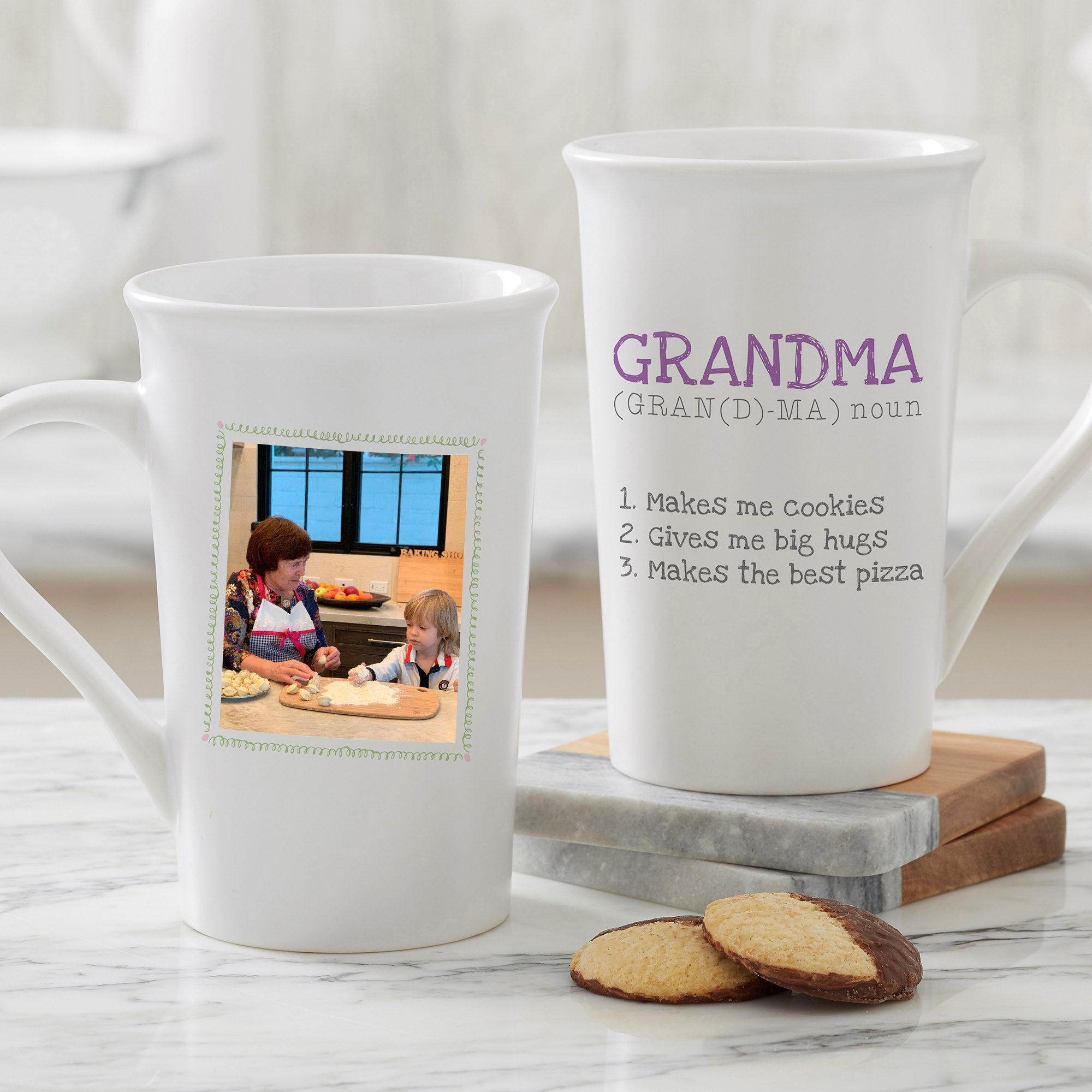 Grandma Photo Latte Mug from Personalization Mall