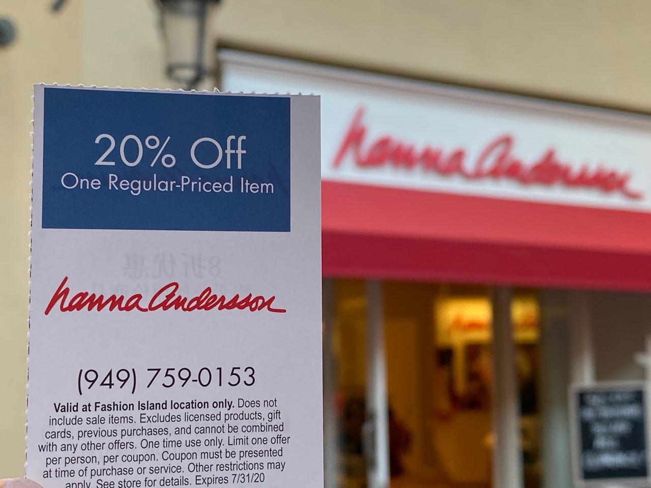 Hanna Andersson Coupon 20off