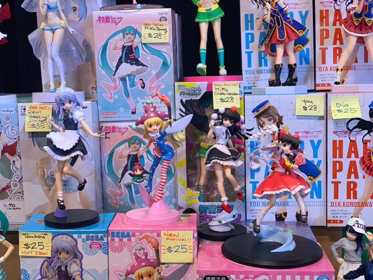 Japan Fair Anime Figurines