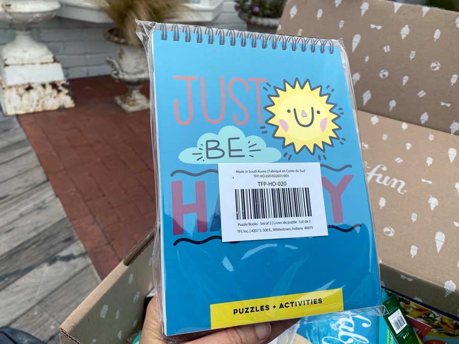 Just Be Puzzles and Activities Book