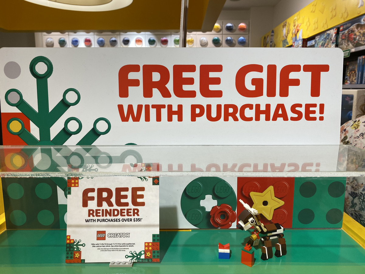 Lego Free Gift with Purchase