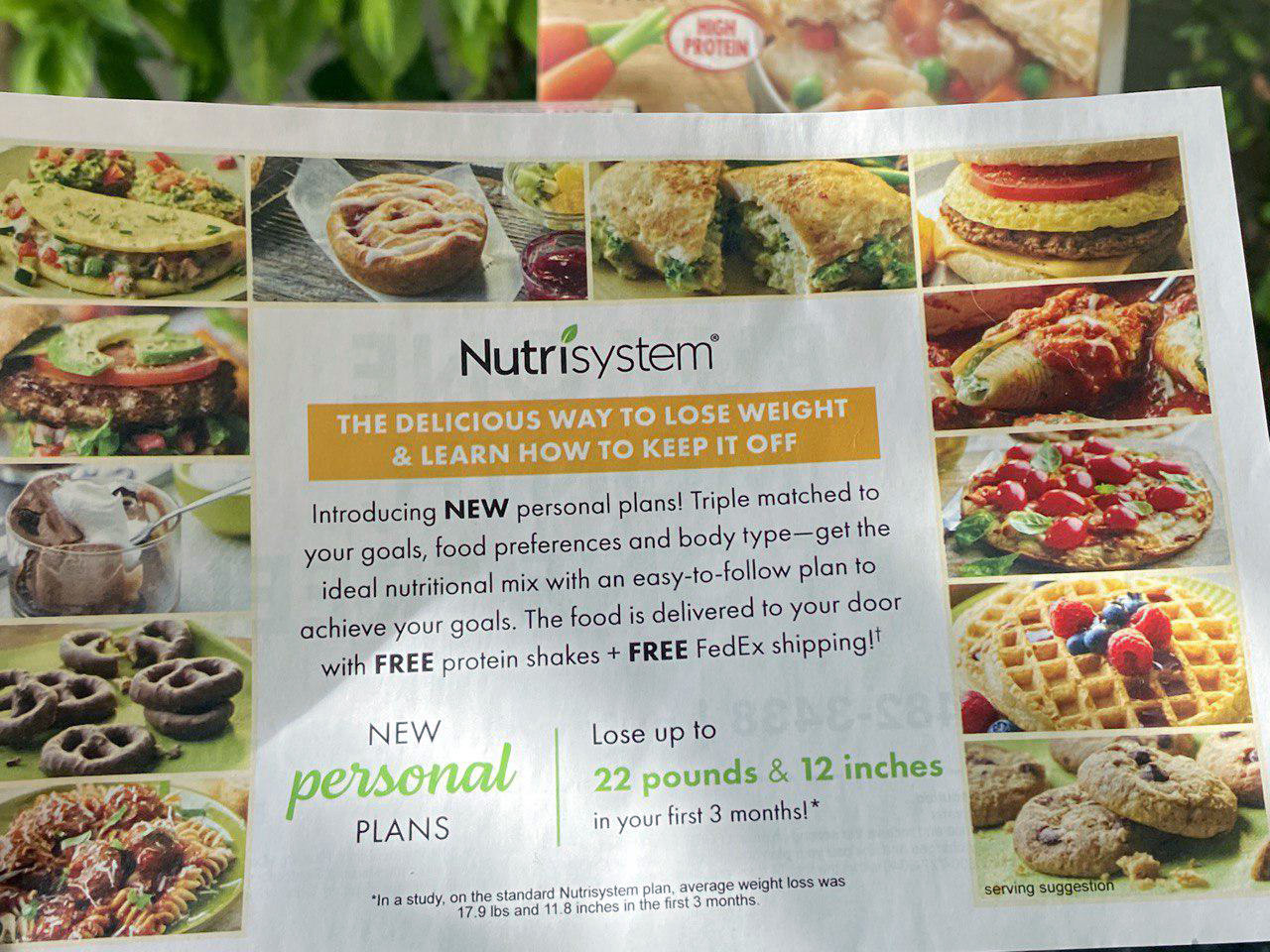 NutriSystem Personal Plans