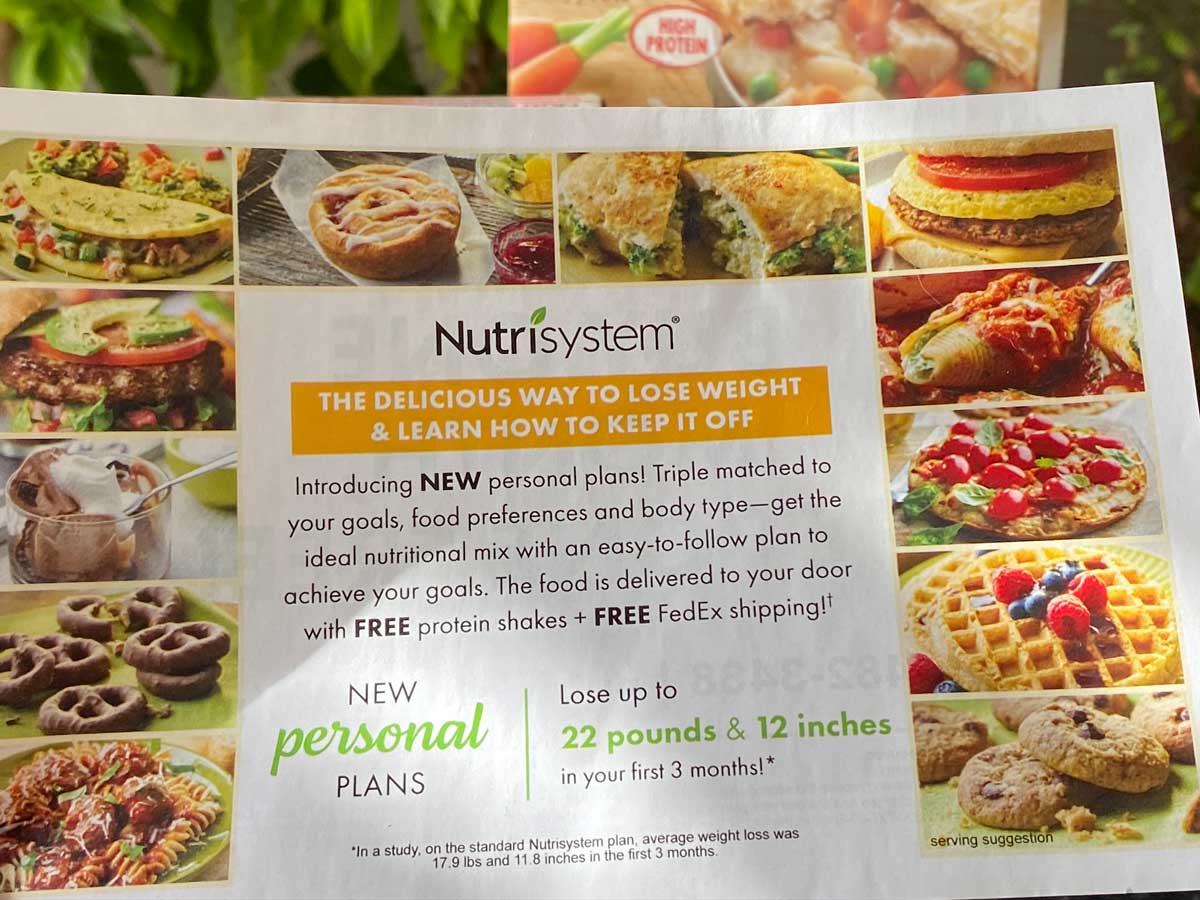 Nutrisystem Diet Coupons 20OFF