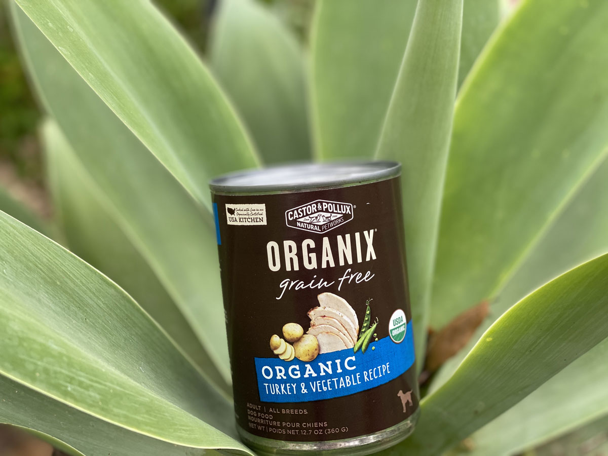 Organix canned dog food promo