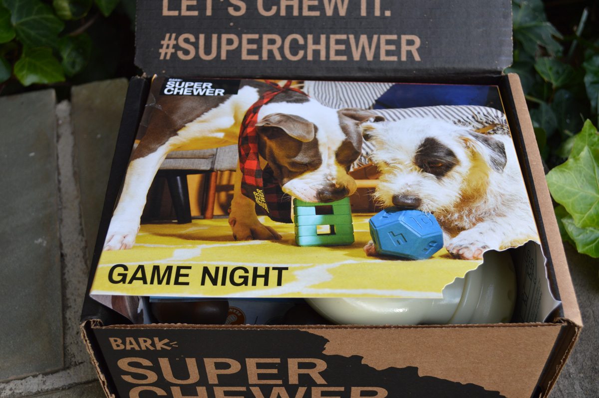 Super Chewer Game Night themed box coupon