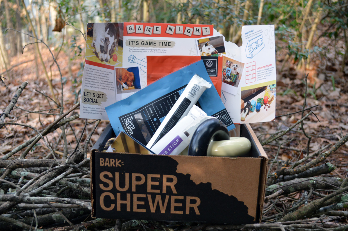 Super Chewer Game Night themed box