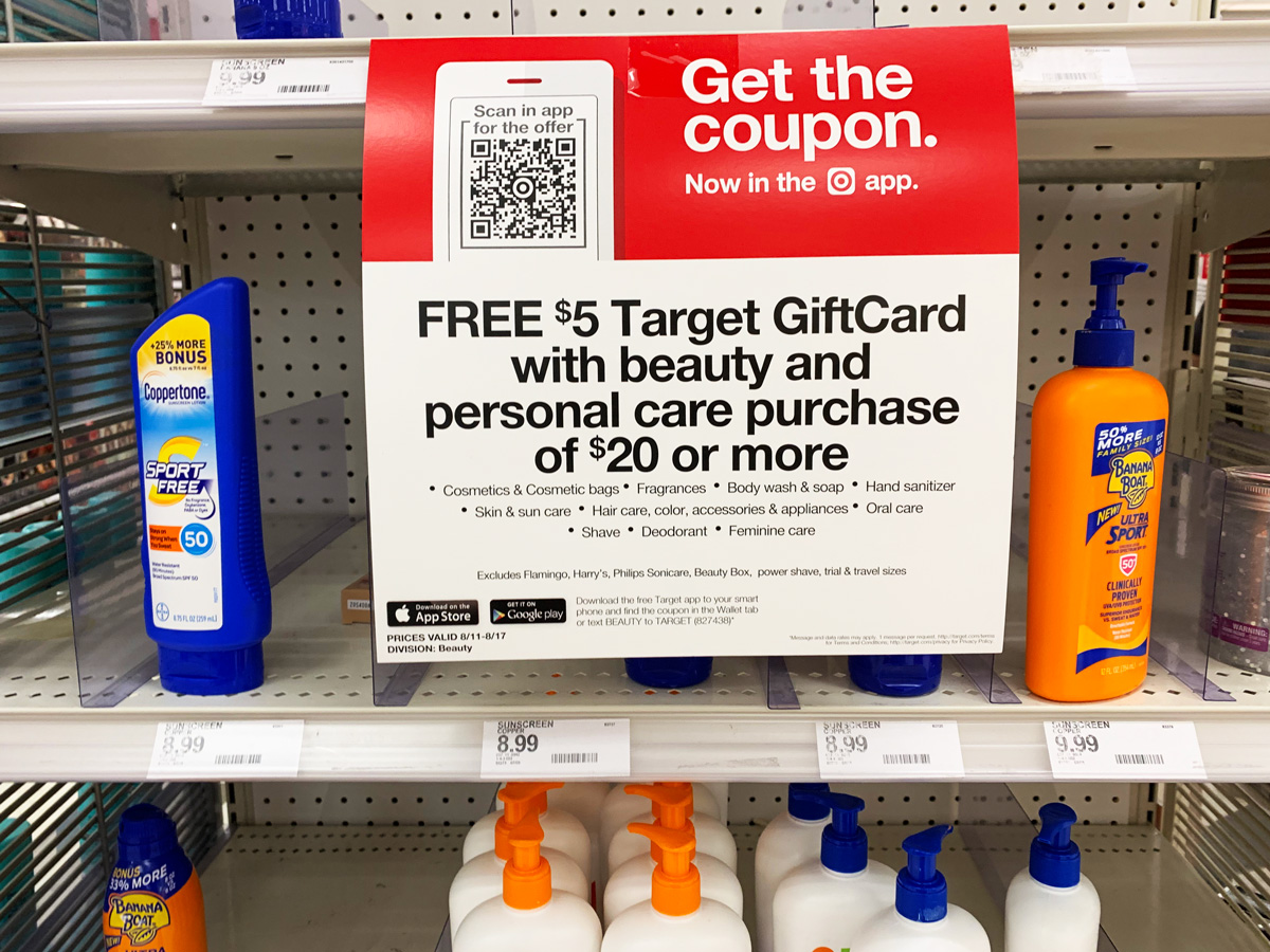 Target Beauty and Personal Care Coupon