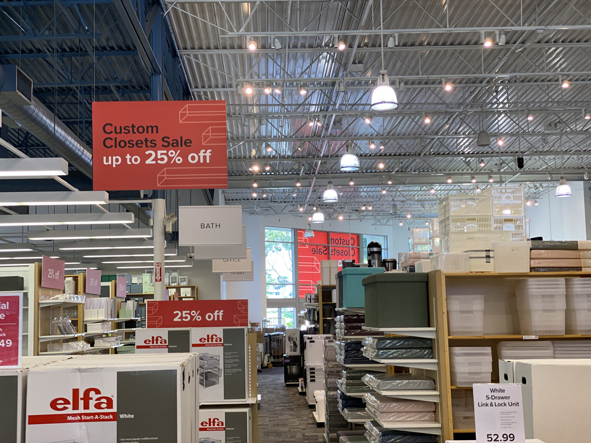 The Container Store 25% off Discount
