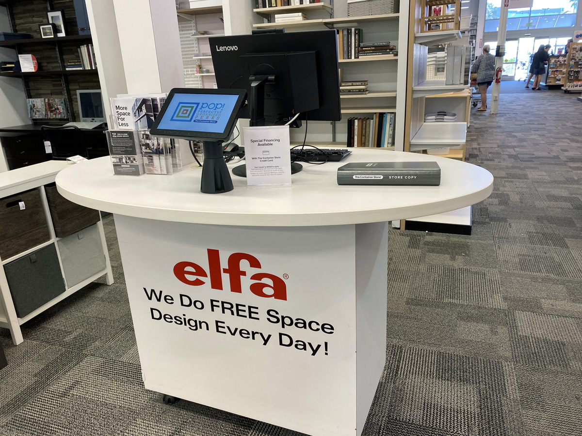 The Container Store Elfa Promotion