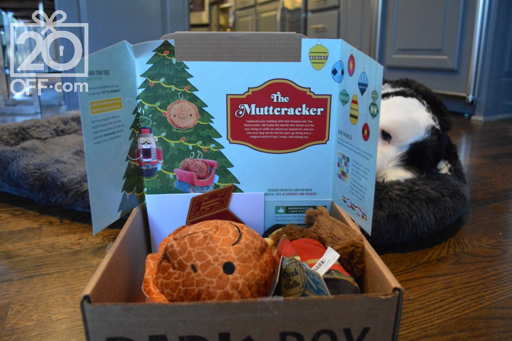The Muttcracker December Barkbox