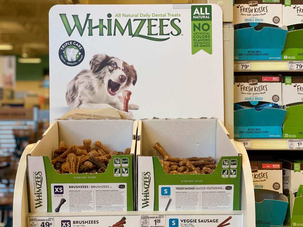 Whimzees Dental Treats for Small Dogs