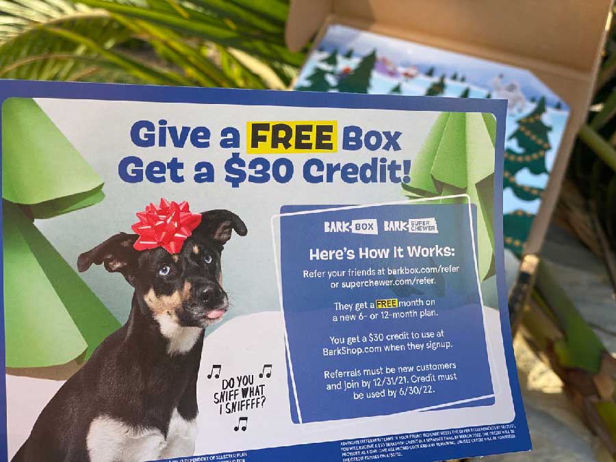 BarkBox $30 coupon