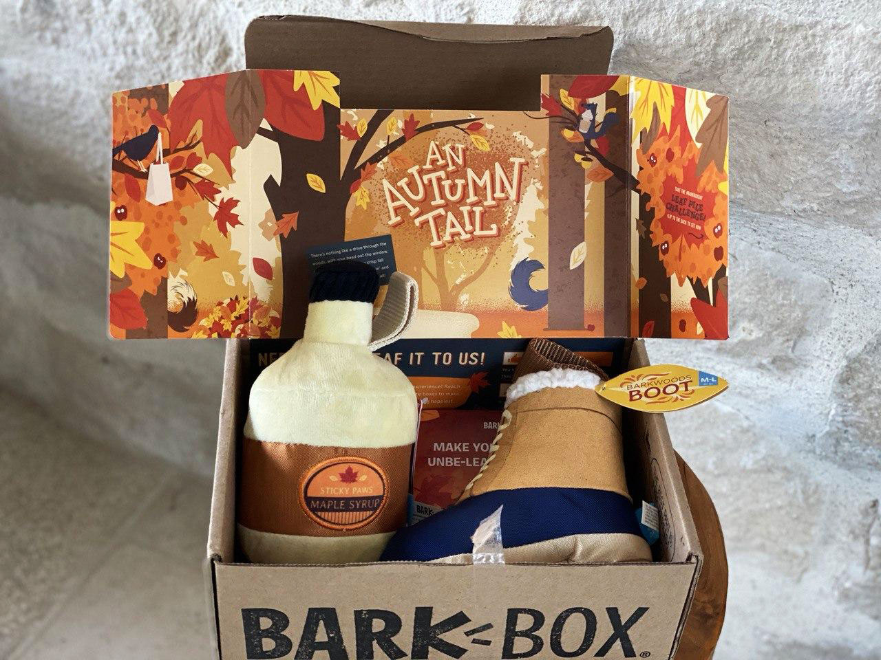 BarkBox Autumn Box