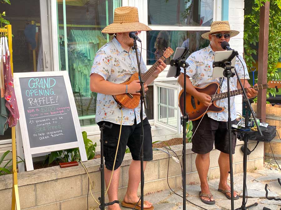 Beachly Opening Store Live Music