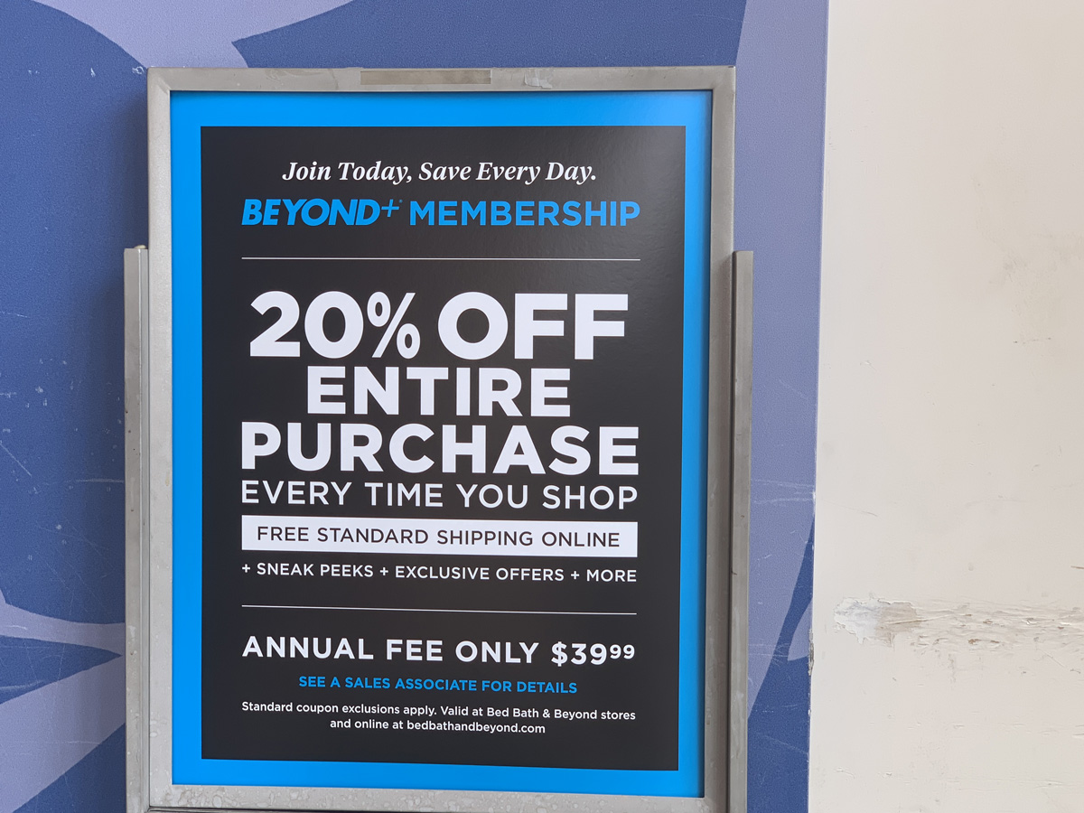 Bed Bath & Beyond 20% OFF Coupon