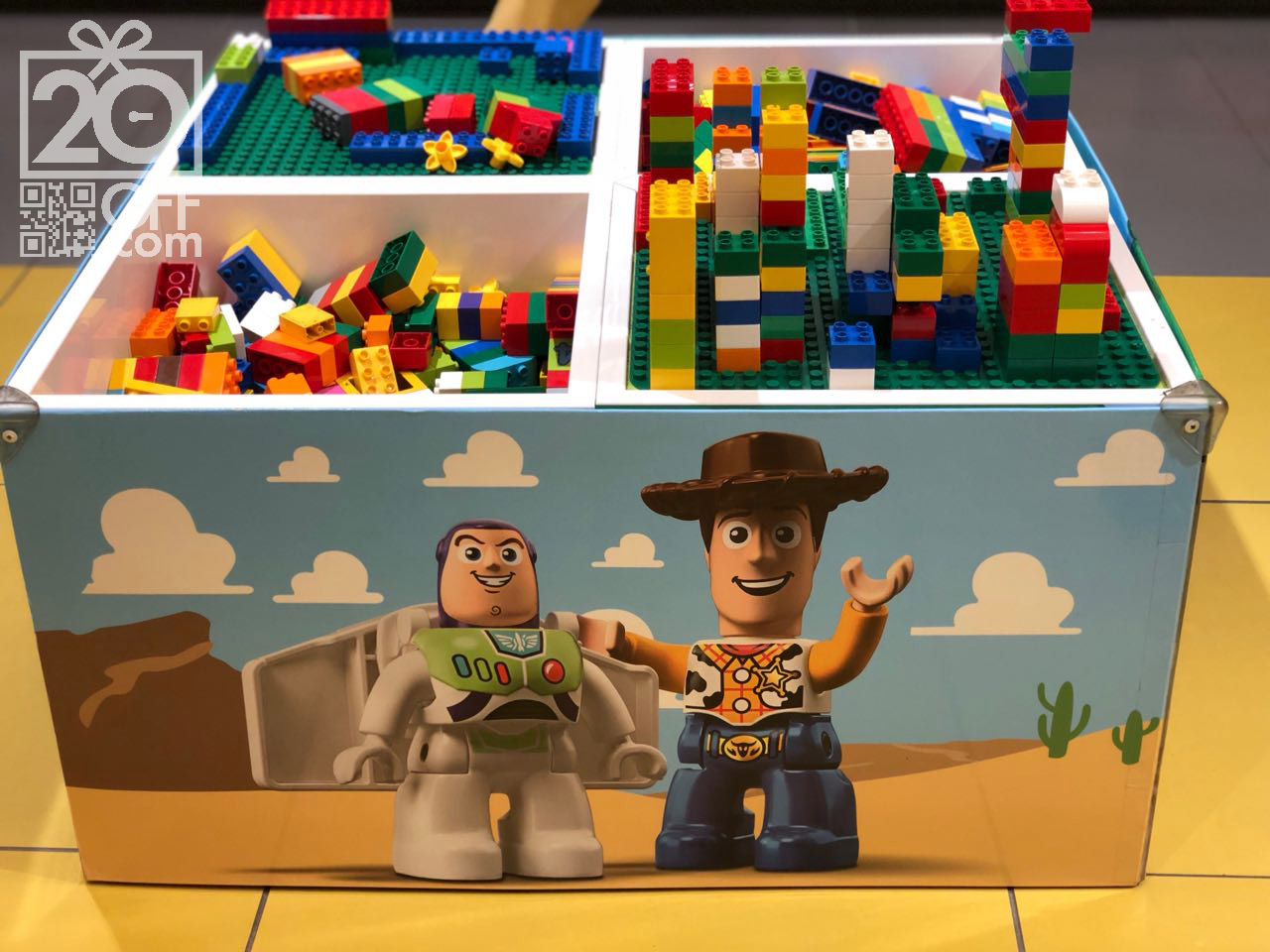 Box With LEGO Bricks