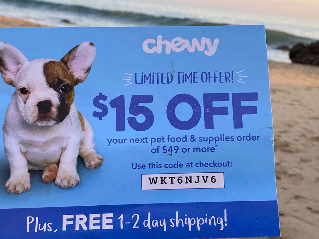 Chewy $15 OFF Coupon