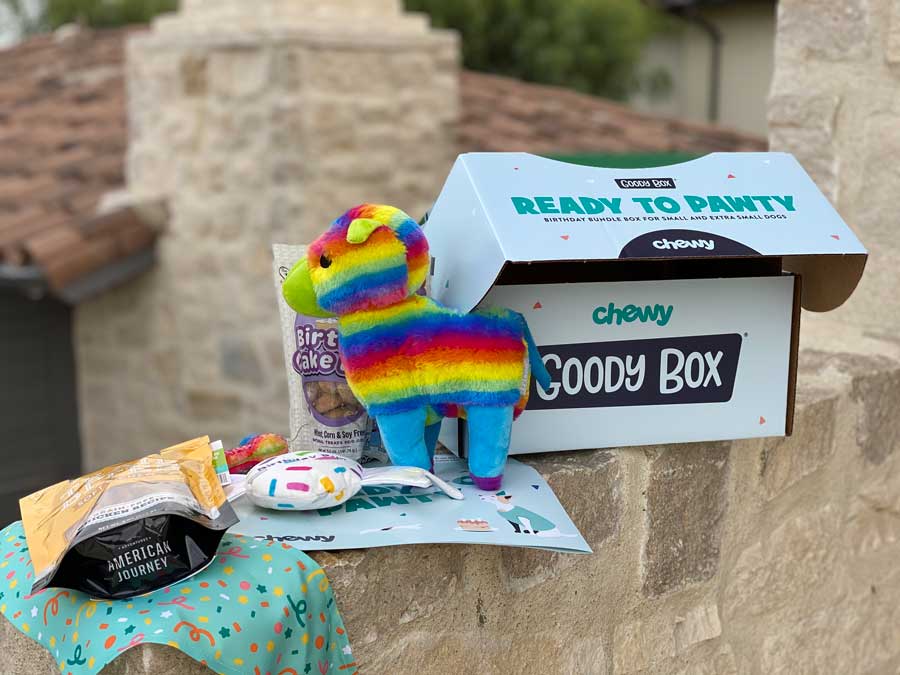 Chewy Birthday Goody Box 2021