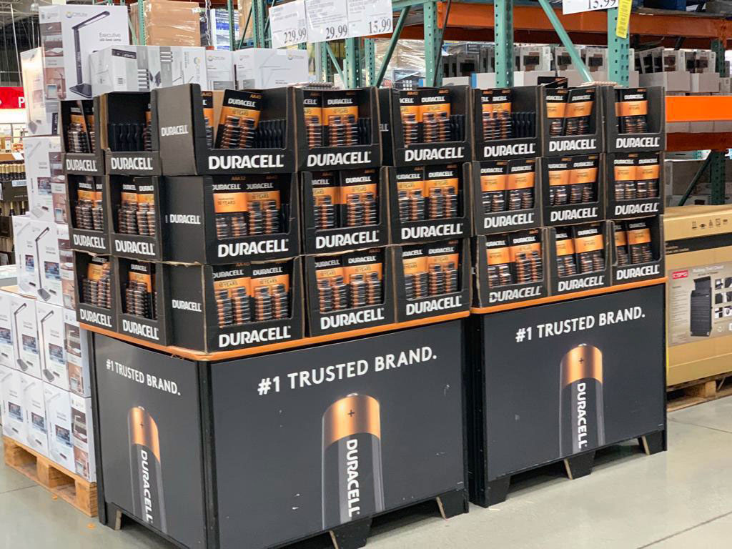 Costco Duracell Battery