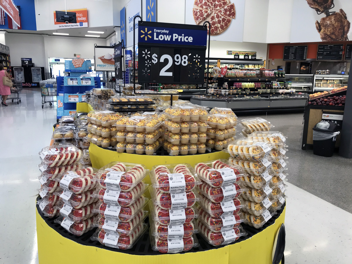Cupcakes at Walmart
