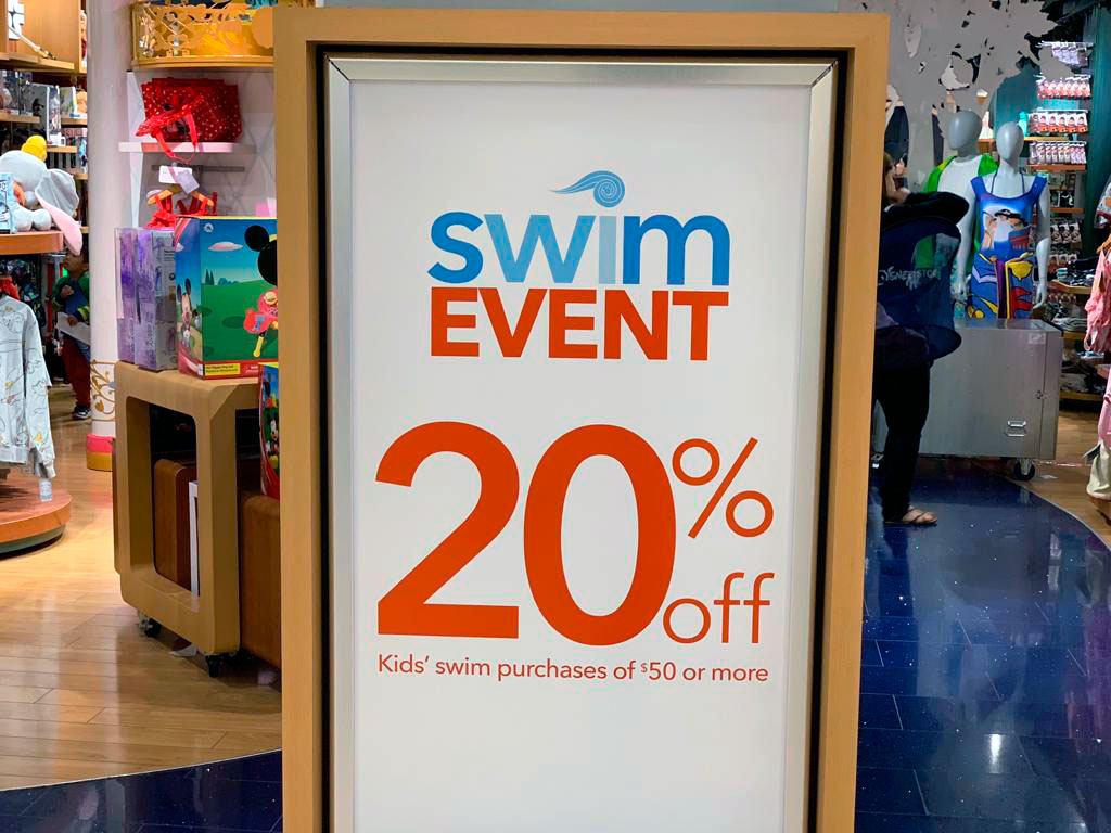 Disney Swim Event 20off Offer