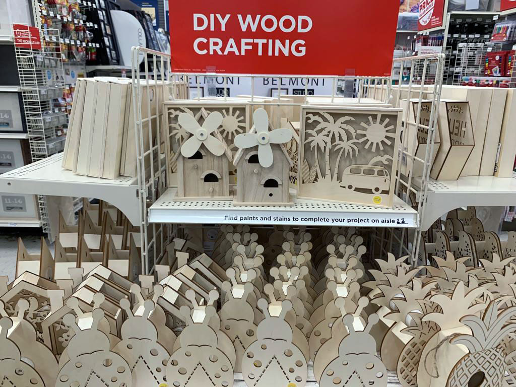 DIY Wood Crafting Promotion