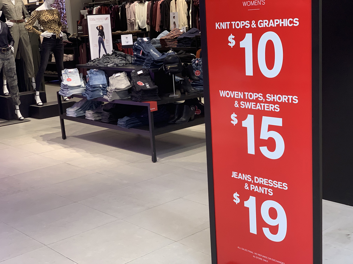 Express Women's Clothing Promotion