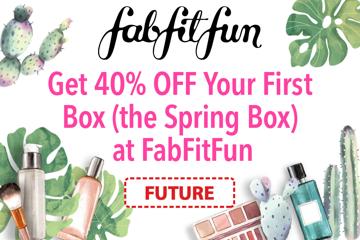 FabFitFun Spring Box Coupon/20OFF