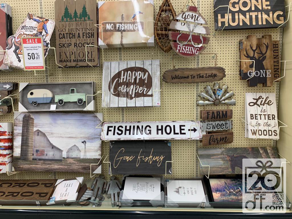 Fishing Theme Personalized Wall Art