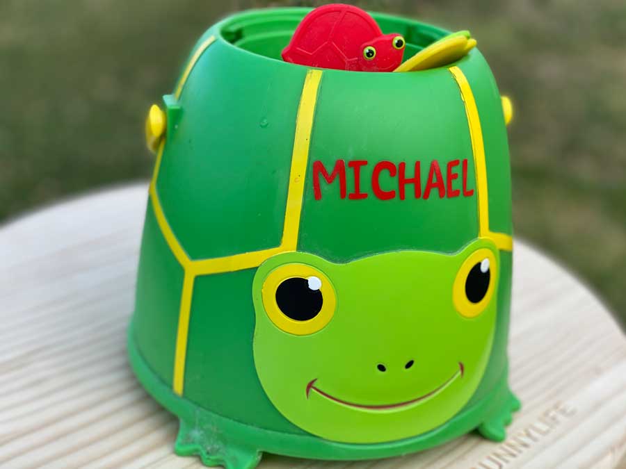 Green Frog Bucket