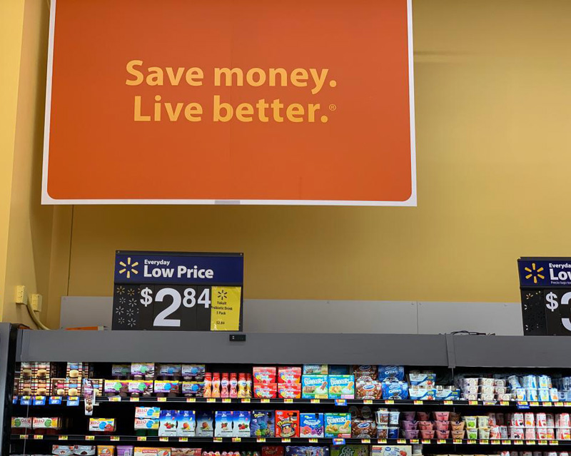 Groceries with Discount from Walmart