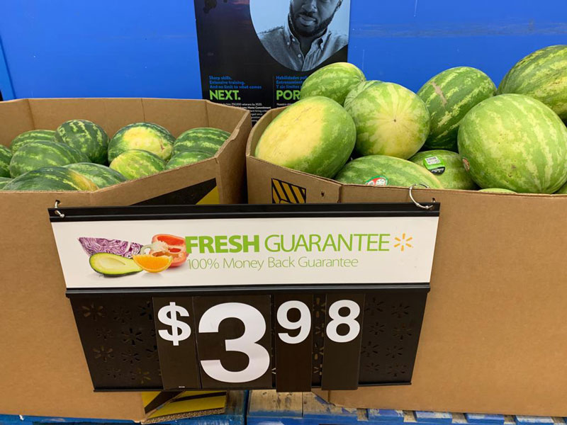 Grocery Fresh Guarantee at Walmart
