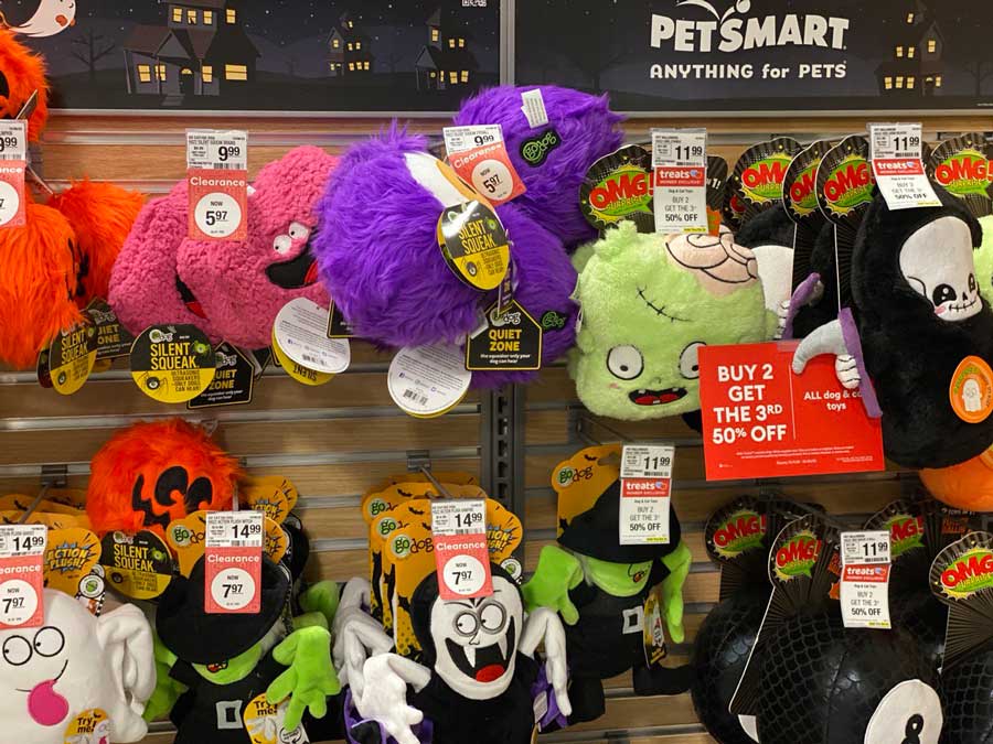 Halloween Themed Dog’s Toys