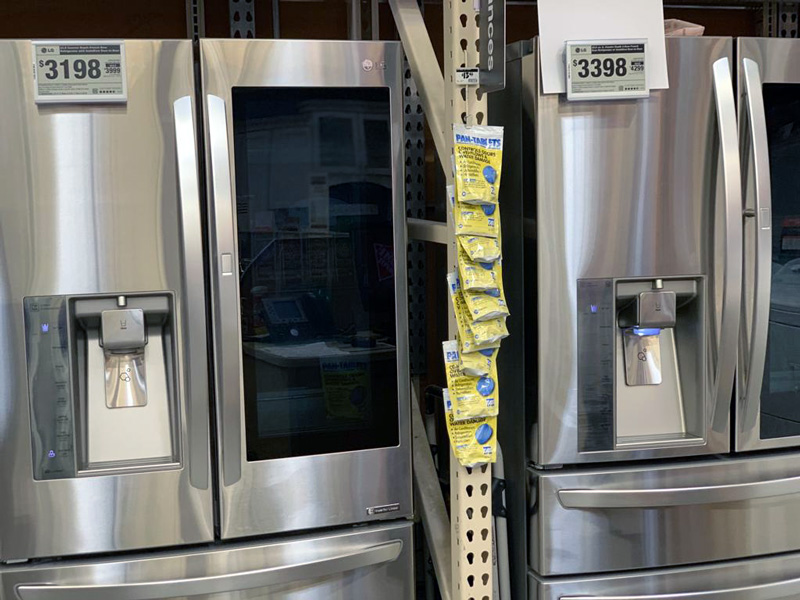 Home Depot appliances refrigerators