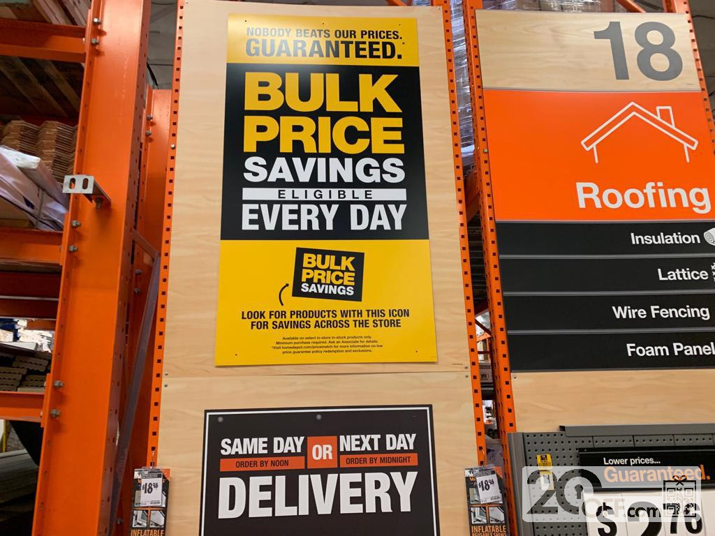 Home Depot Bulk Price Savings