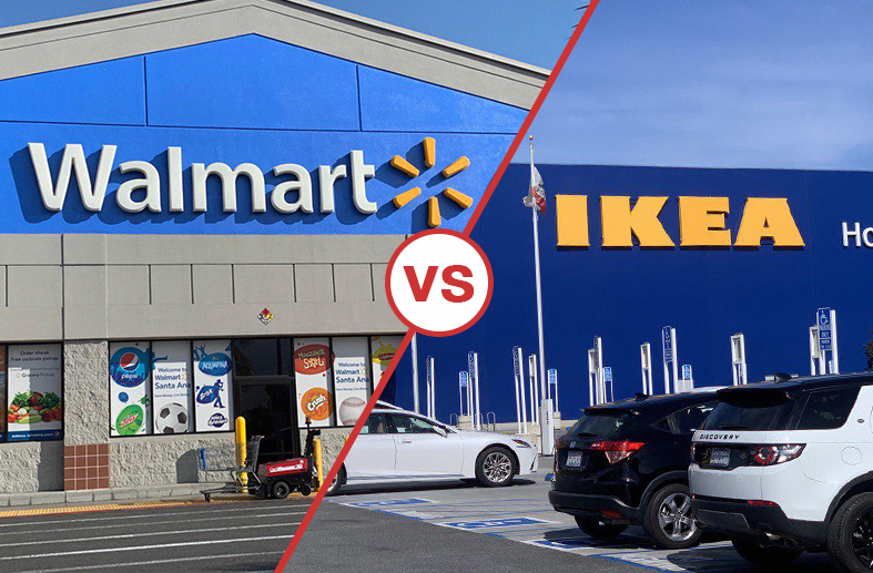 Ikea or Walmart for Online Furniture Shopping