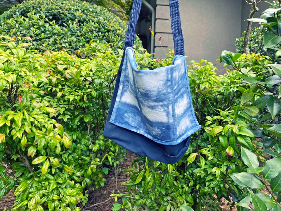 KiwiCo Shibori Messenger Bag