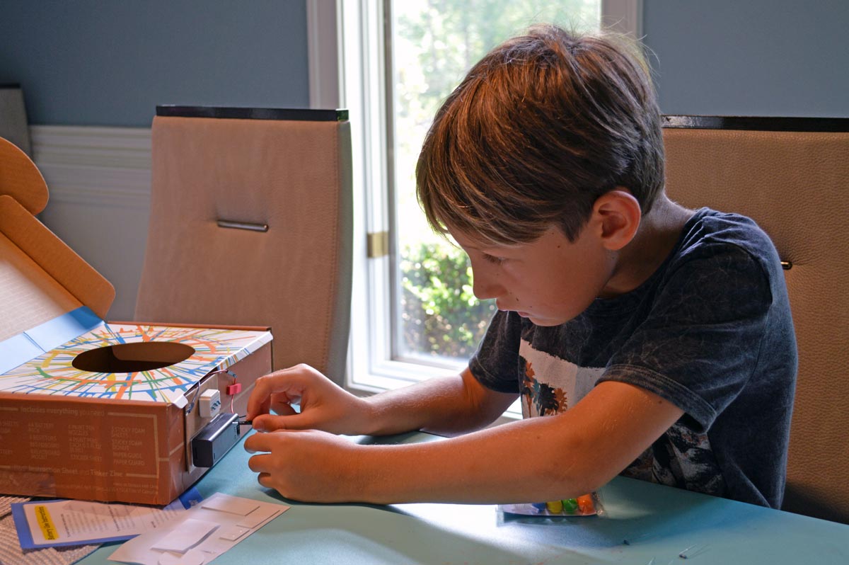 KiwiCo Tinker Crate Spin Art Machine Offer