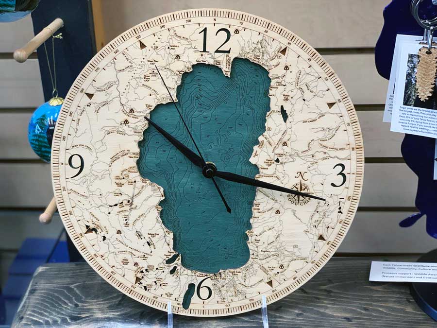 Lake Tahoe Clock